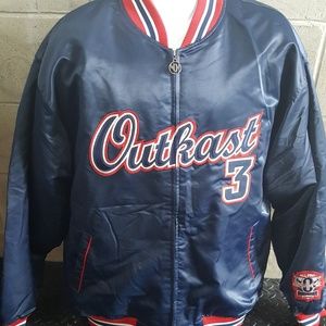 Rare Vintage Outkast Brand Clothing Nylon Jacket